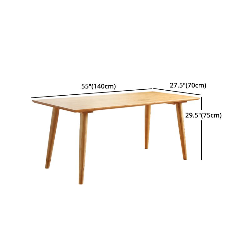 Modern 1/3/5/7 Pieces Dining Set Solid Wood Dining Table Set