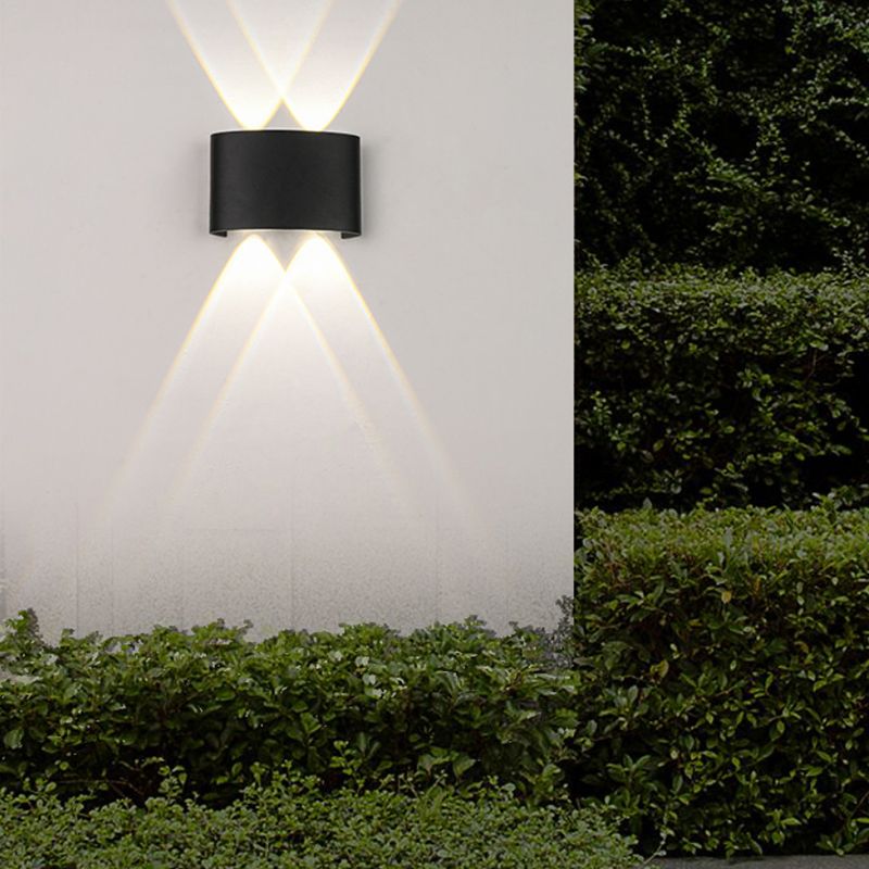 Multi Lights Geometric Wall Washer Sconce Modern Style Metal Wall Lighting Ideas