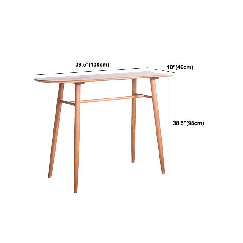 Solid Wood 1/2/3 Pieces Table and Stool Set Modern Indoor Counter Height Set
