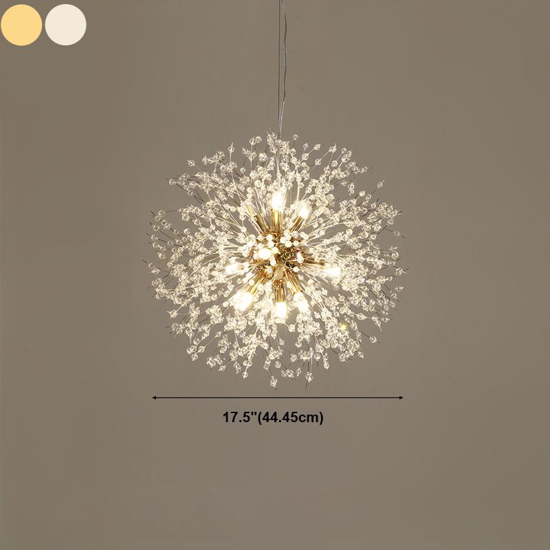 Moderne paardenbloem kroonluchter verlichtingsarmaturen multi-head suspensie hanger lamp