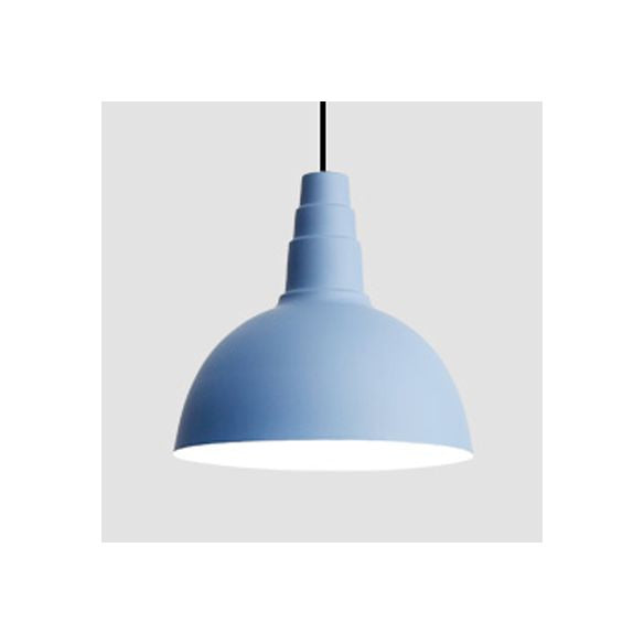 Nordic Style Bowl Hanging Light with Adjustable 1 Light Metal Hanging Light for Office Study Room