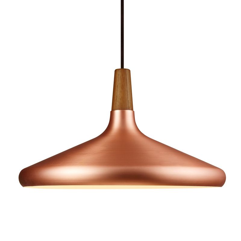 Pendre de plafond à 1 lumière contemporain lampe suspendue en métal clair pour salle à manger