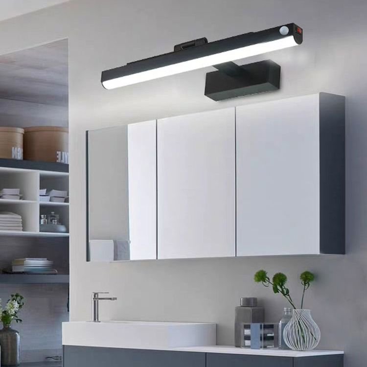 Modern Style Linear Wall Mounted Lamps Metal 1 Light Wall Lighting Ideas
