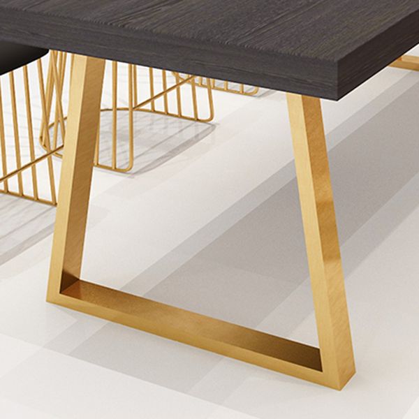 Rechteck Schlittenbasis Hausmöbel Massivholz Esszimmer Sammlung für Esszimmer