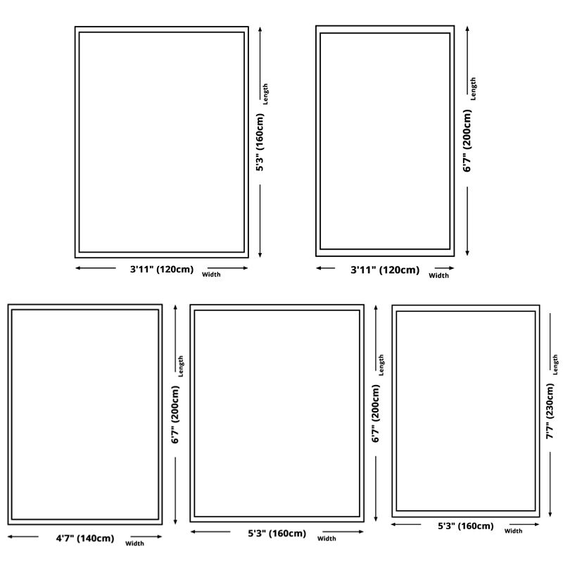 Contemporary Trellis Pattern Area Rug Aesthetic Soft Shag Indoor Carpet Polyester Non-Slip Backing Carpet for Home Decor