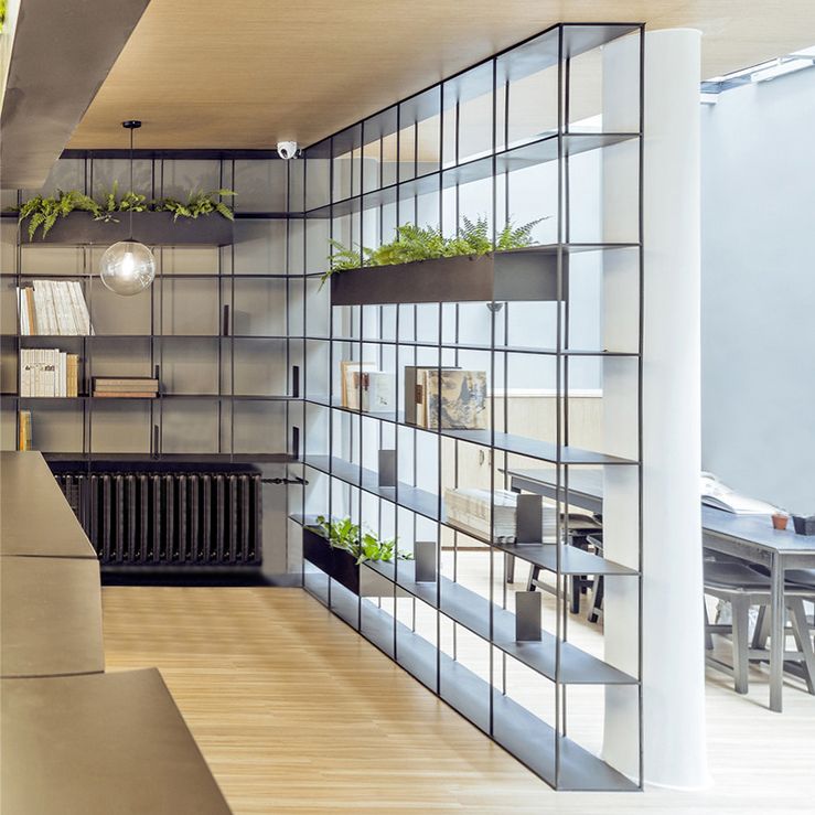 70.87"H Bookshelf Open Back Modern Style Bookcase for Home and Office