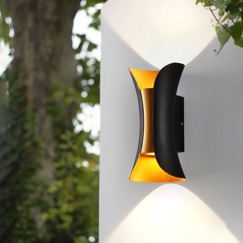 Léger mural simple Corridor Corridor Asle Aluminium Mur