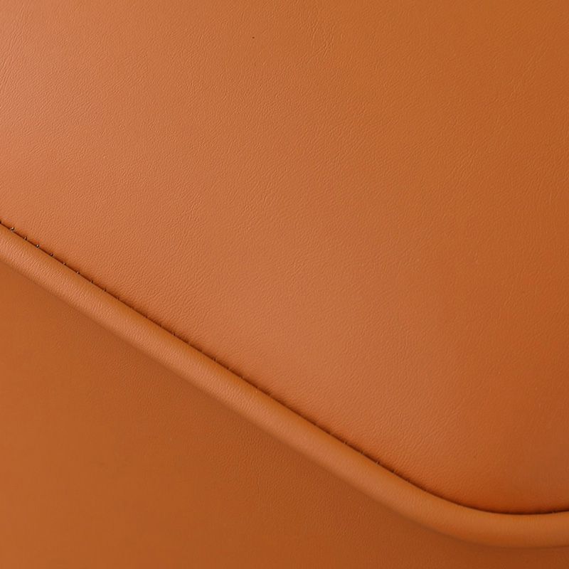 Red Modern Pouf Water Resistant Specialty Foot Stool for Living Room