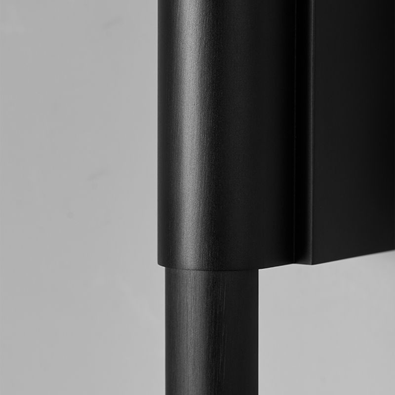 Contemporary Metal Wall Mounted Lighting Black Wall Lamp for Bedroom