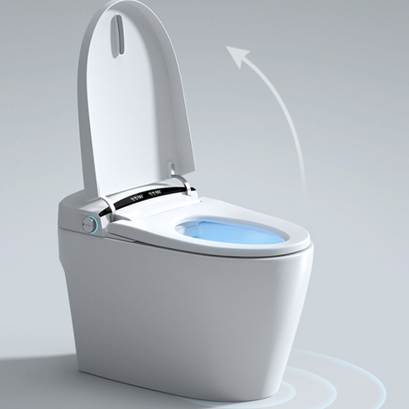 Contemporary Siphon Jet Toilet Bowl One Piece Ceramic Urine Toilet with Seat