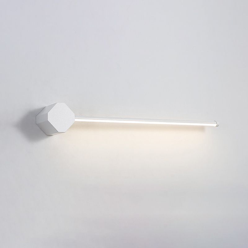 Metal Slim Wall Vanity Light Modern Style Modern 1 Fishting Light Vanity Light