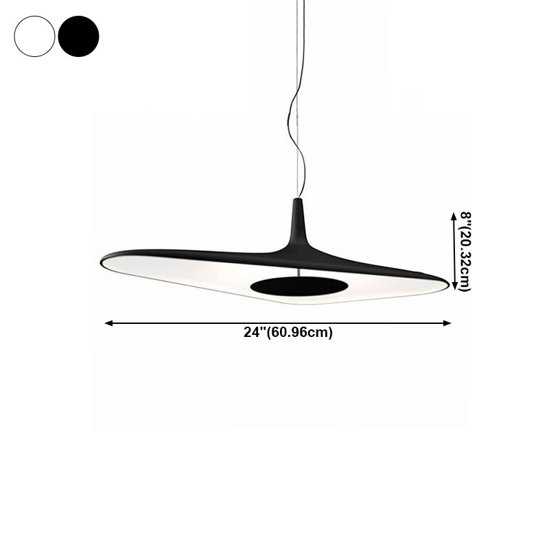 1-Light Modern Designer Hanging Lamp Kit Geometric Resin Pendant for Office