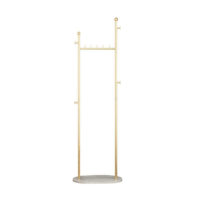 Modern Entryway Kit Metal Free Standing 5 or More Entry Hall Tree