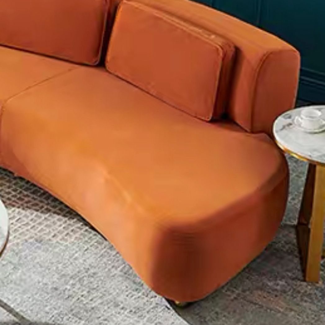 Contemporary Stationary Fabric Living Room Seating Armless Sofa