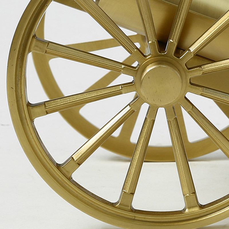 Countertop Wine Rack Metal Gold Wine Bottle Rack for Living Room