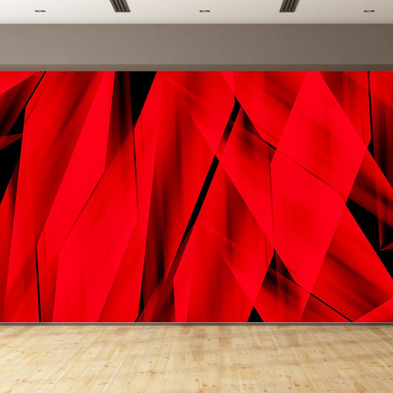 Geometry Mural Wallpaper Modern Living Room Wall Decor, Made to Measure