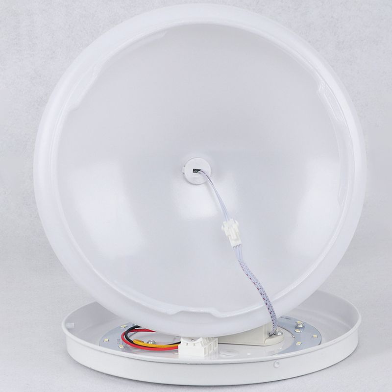 Luminaire encastré à détection de mouvement en forme de capuchon, plafonnier LED blanc en acrylique Simple pour couloir