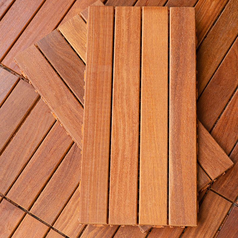 Basic Wood Flooring Tiles Interlocking Outdoor Patio Flooring Tiles