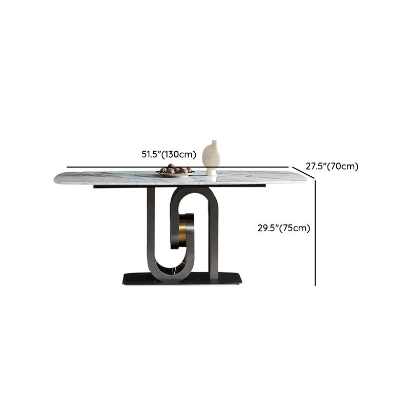 Rectangle Modern Dining Table Set 1/2/5/7 Pcs Dinette Set for Dining Room
