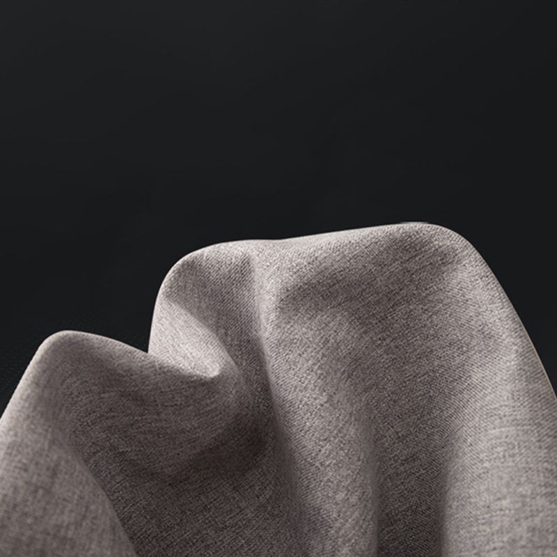 Brown 4-seater Slipcovered Sectional Sofa Pillow Top Arm Sectional