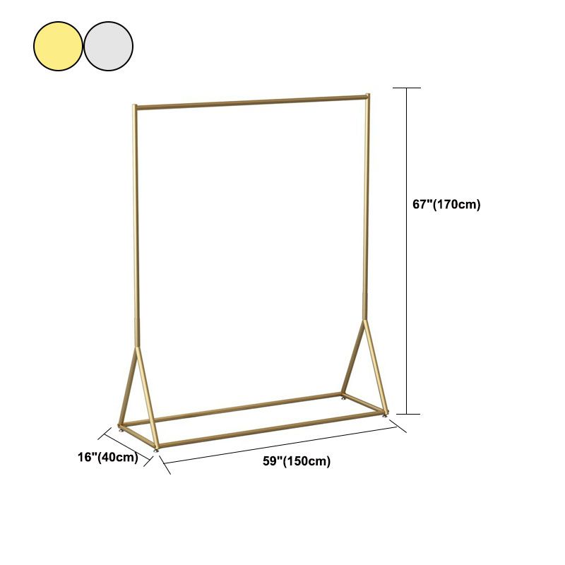 Modern Coat Hanger Metal No Distressed Free Standing Entryway Kit