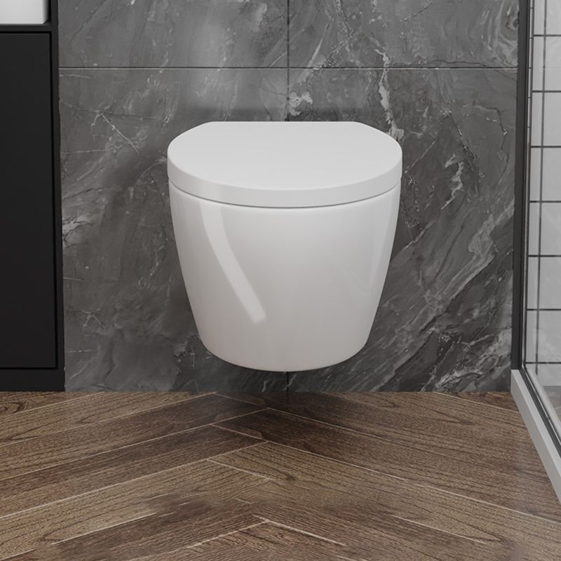 Modern Wall Mount Toilet Bowl One-Piece Urine Toilet for Washroom