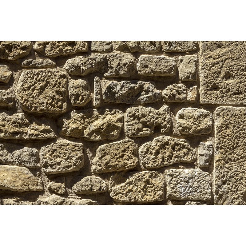 Stone Brick Wall Background Wall Covering for Living Room, Moisture Resistant