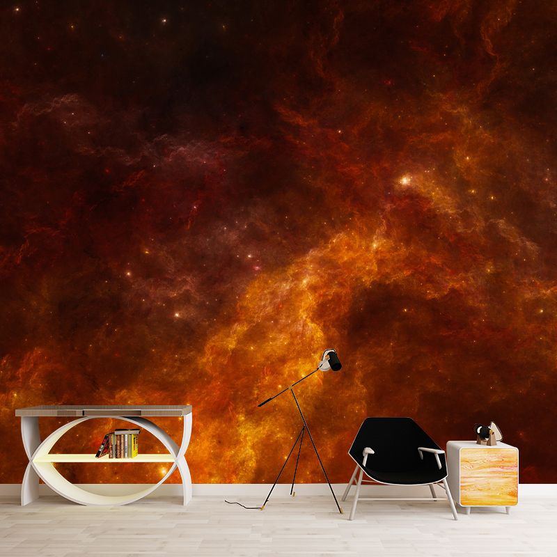 Starry Sky Mural Wallpaper Environment Friendly Living Room Wall Mural