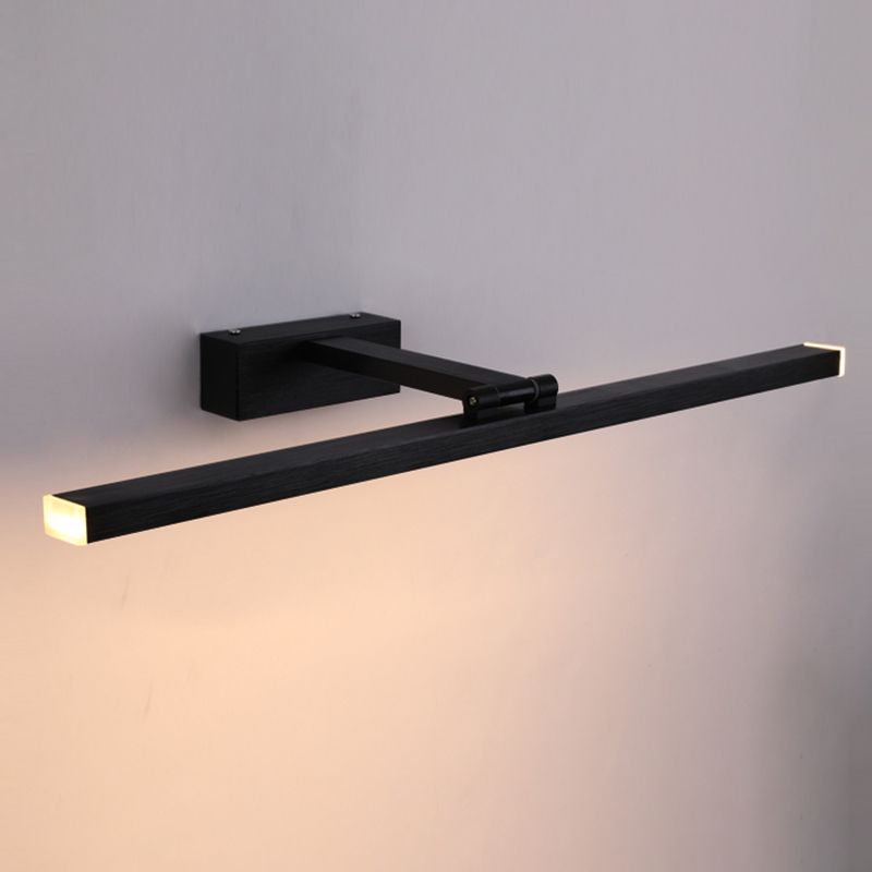 Metallstreifenwand montierte Leuchte minimalistische LED -Wandmontage Beleuchtung für Badezimmer