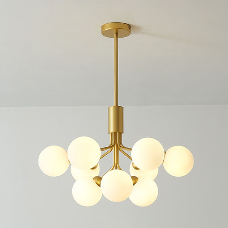 Minimalist Bubble Chandelier Pendant Light Glass Living Room Chandelier Light Fixture