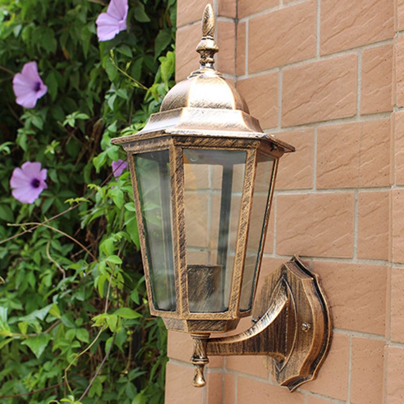 Metal Geometric Wall Light Sconces Industrial 1 Light Wall Mounted Lamp