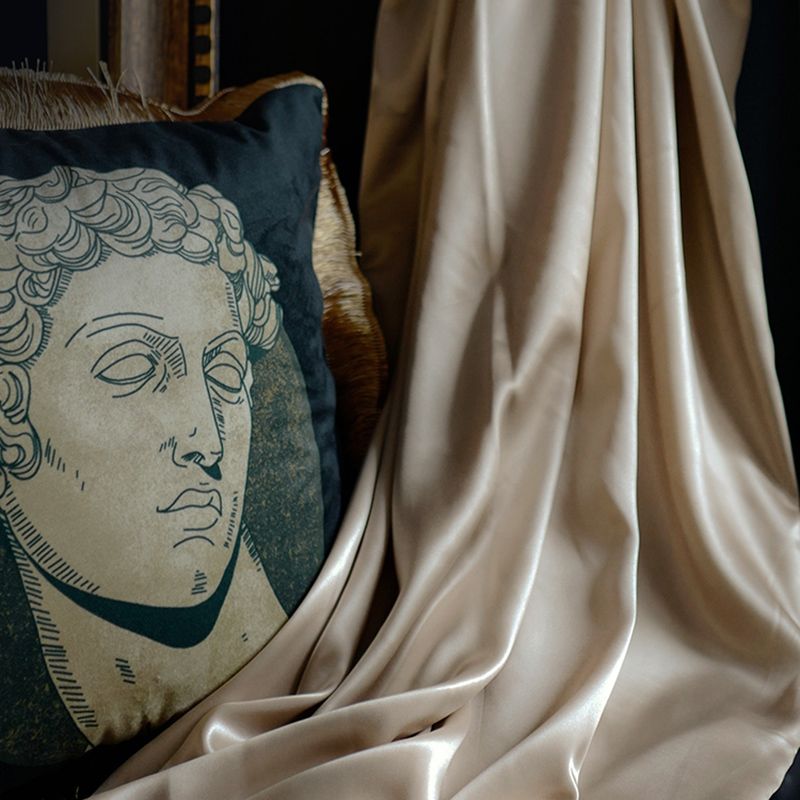 Rayon Elegand Fitted Sheet Modern Soild 3 Piece Bed Sheet Set