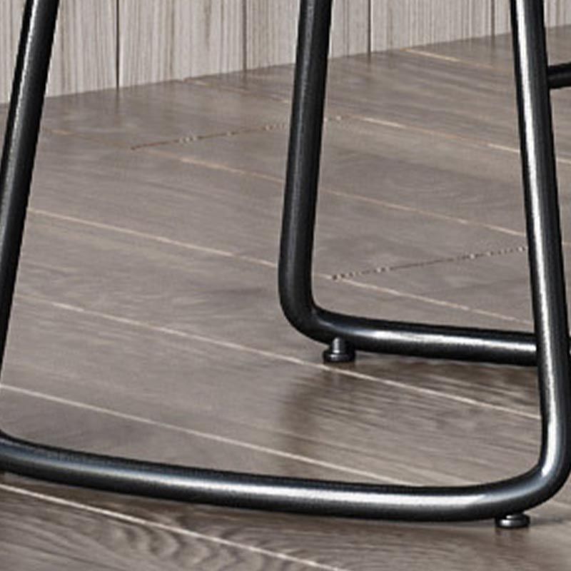 Modern Saddle Seat Bar-stool Solid Wood Counter Bar Stool for Home