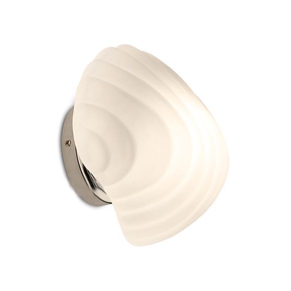 Bedroom Nursing Room Shell Wall Light Acrylic 1 Light Lovely Modern Wall Lamp in White
