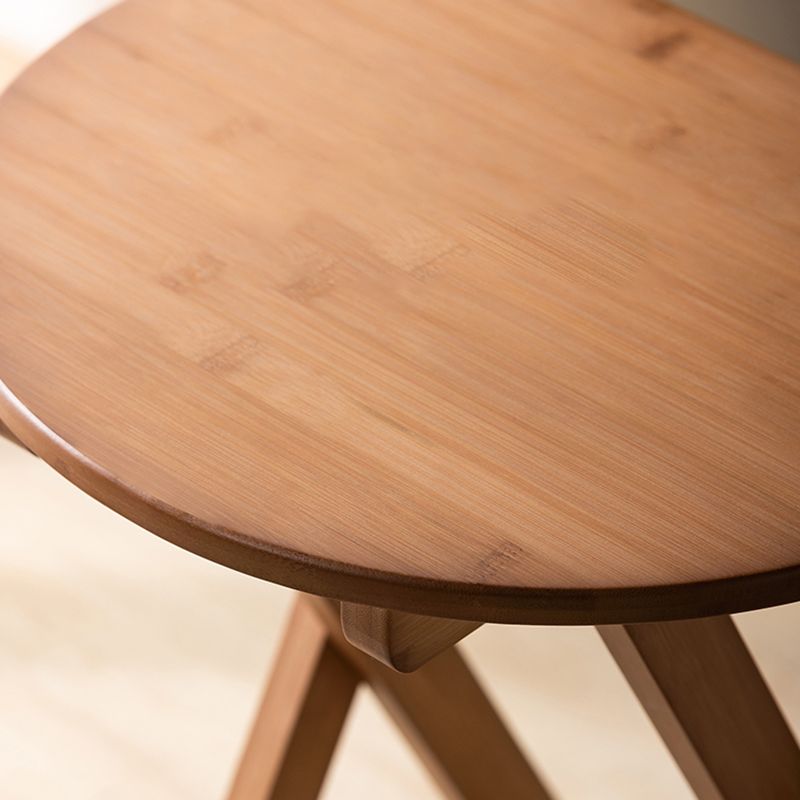 Contemporary Dining Stools Low Back Folding Bar Stools with Footrest