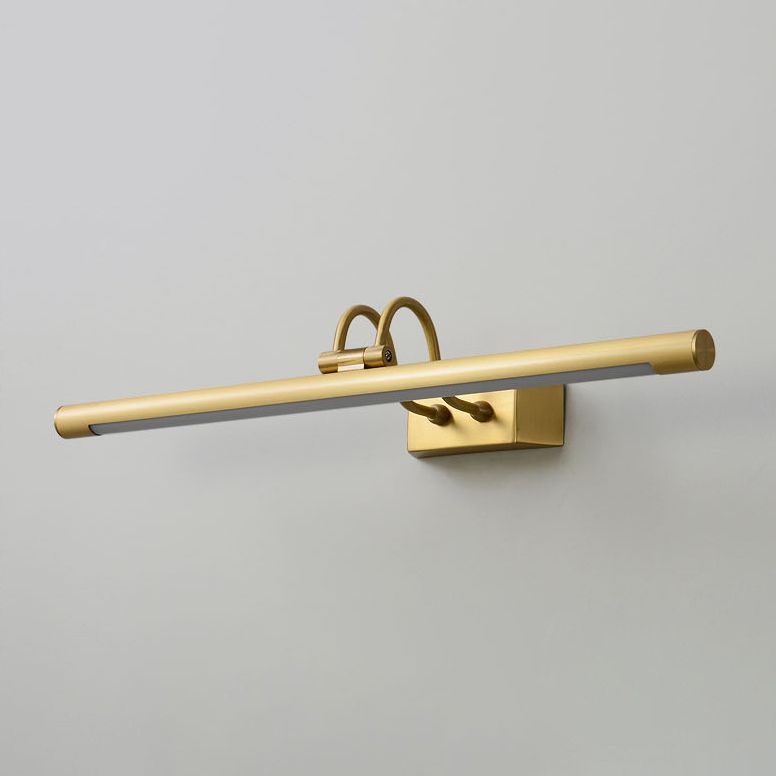 Brass LED Wall Sconce Simplicity Wall Lighting Ideas Household Lamp for Bathroom