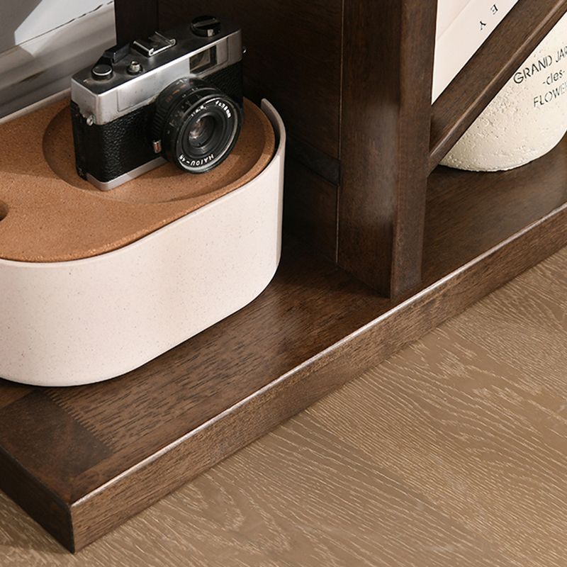 Scandinavian Open Storage Shelf Bookcase with Shelves for Home Office