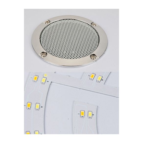 Flush Mount Ceiling Light Smart Bluetooth Music Ceiling Light Bedroom Light