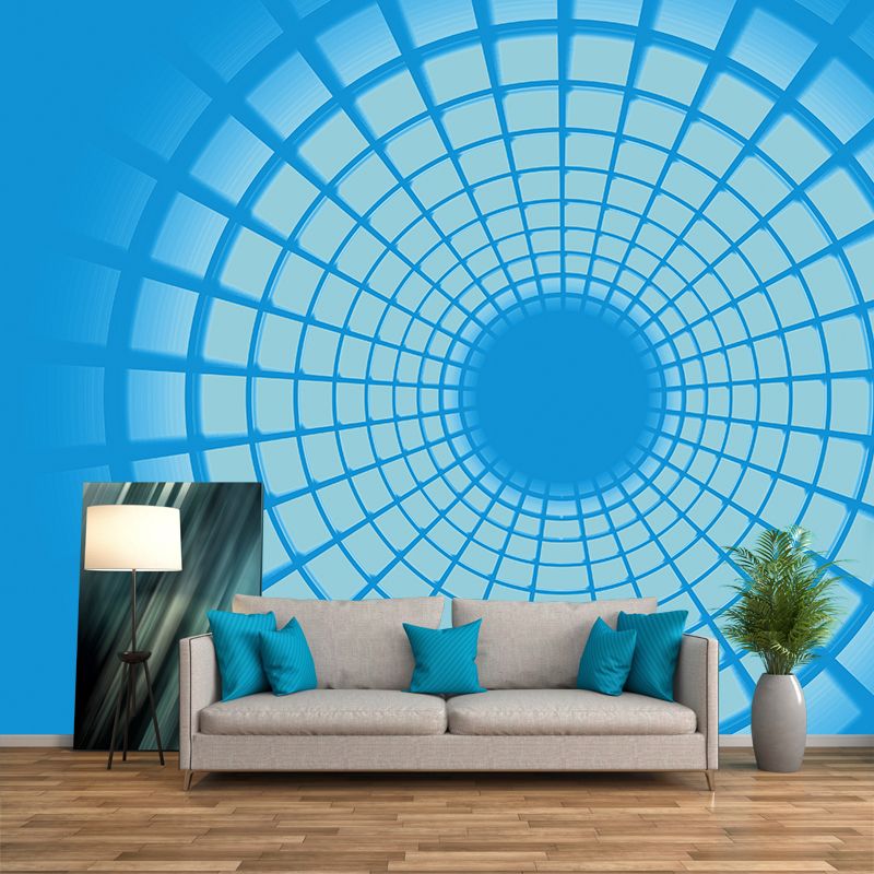 Geometric Pattern Wall Mural Home Sitting Room Bedroom Decals, Personalized Size Available
