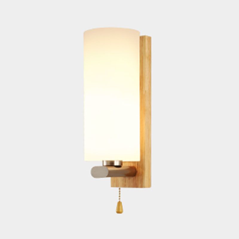 Log de pared cilindroide de color logar