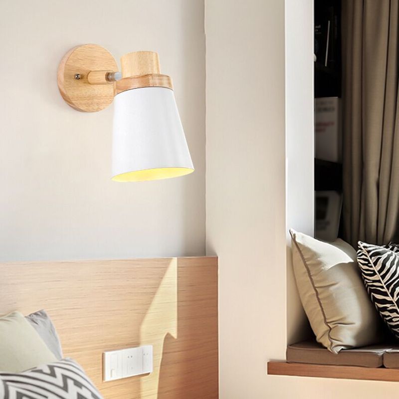 Modern Style Geometric Wall Light Sconces Metal 1 Light Wall Lighting Ideas
