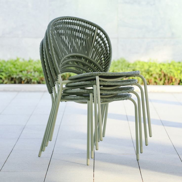 Modern Style Dining Set Glass Rectangular 1/2/3/5/7 Pieces Dining Set