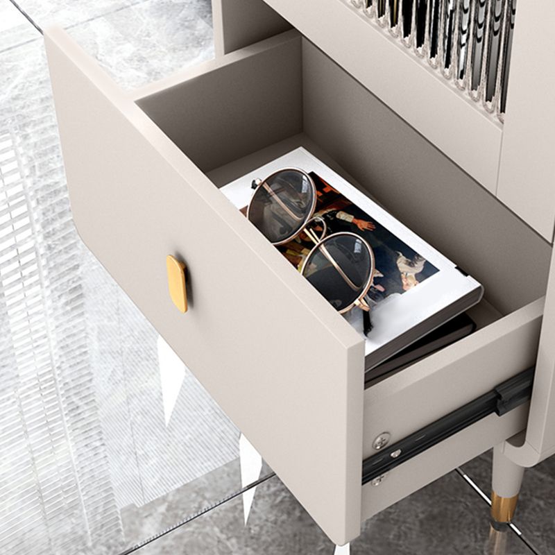 Modernes Standard -Bücherregal Back -Bücherregal mit Schubladen und Tür