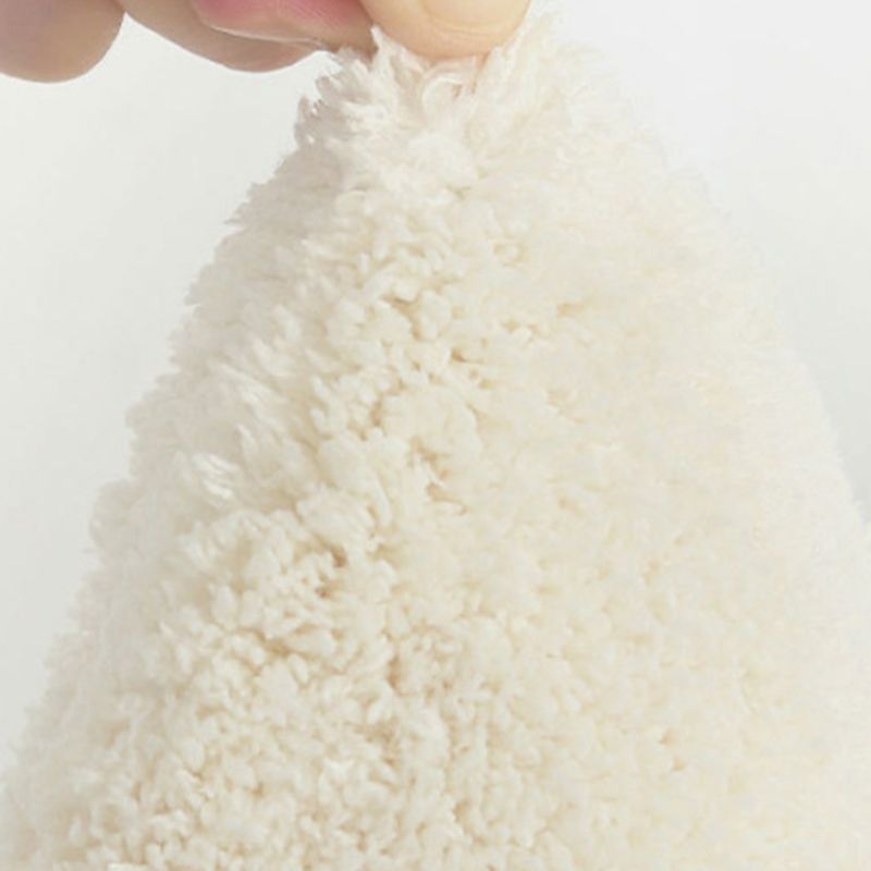 Orange nordischer Teppich Polyester Kontrast Farbe Teppichwaschmaschine für Salon