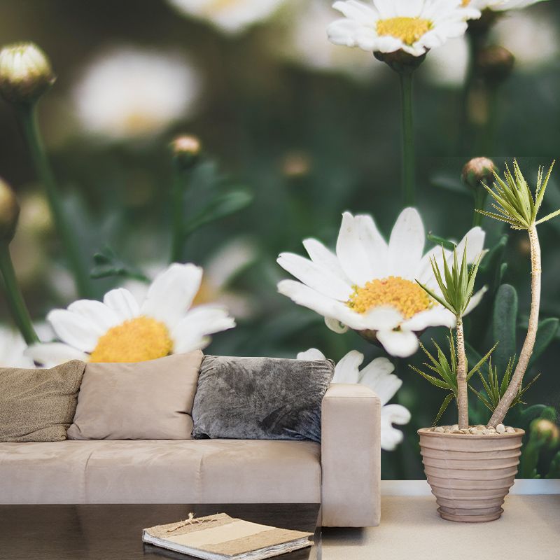 Mildew Resistant Decorative Murals Flower Bedroom Wall Murals Wallpaper