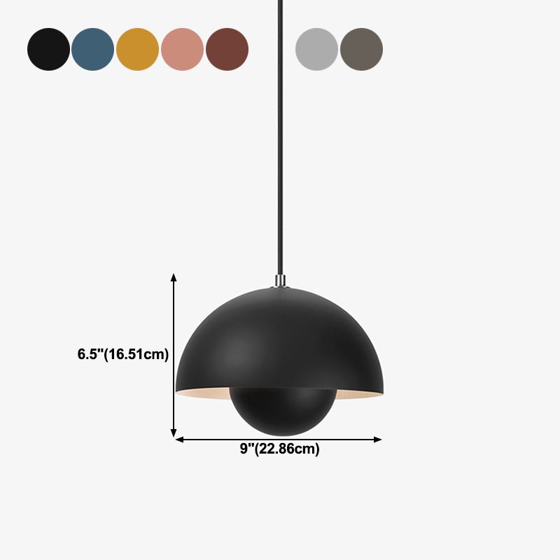 Style moderne suspension du dôme léger du dôme pour le salon