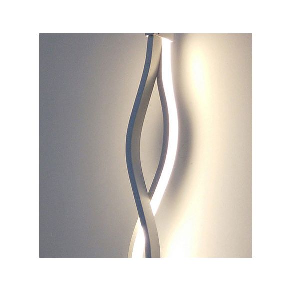 Creative Minimalist Style Linear Wall Sconce Aluminum 2 Lights Sconces