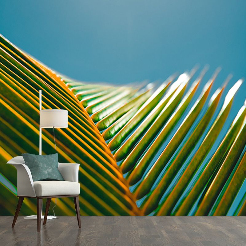 Tropical Plants Photography Stain Resistant Mural Wallpaper Living Room Wall Mural