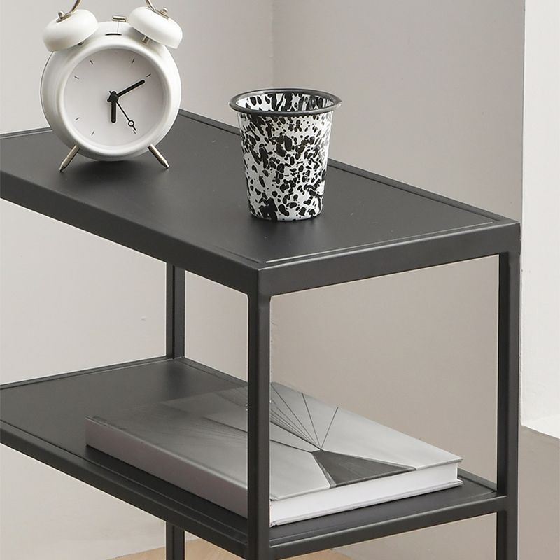 9" Wide Contemporary Corner Table Rectangular Accent Side Table