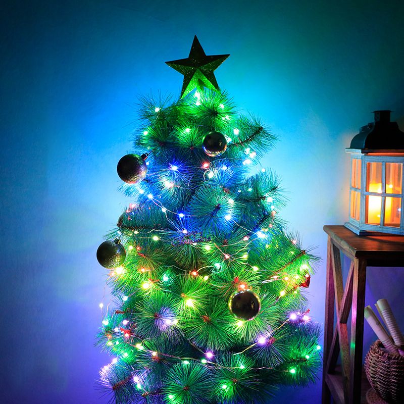 Modern Symphony LED Silver Wire Global Rope Light for Christmas Tree Decorate